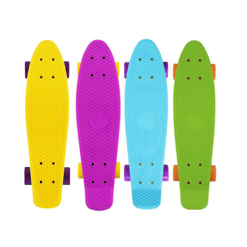 Neon Skateboard - 58cm Assorted Colors Neon Skateboard - 58cm Assorted Colors