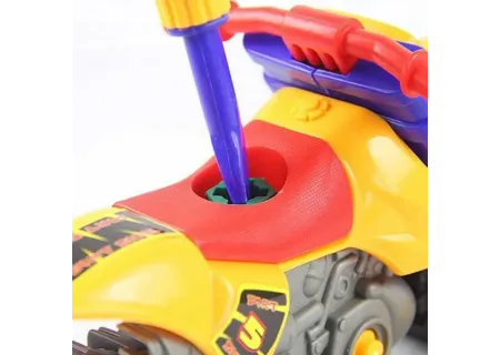 PBH 20cm Off-Road Ravel Motorcycle – DIY Self-Assemble Toy Bike