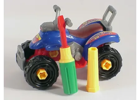 PBH 20cm Off-Road Ravel Motorcycle – DIY Self-Assemble Toy Bike