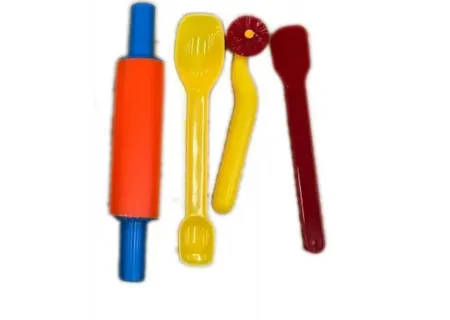 12-Piece Kids Baking Dough Play Set with Accessories – Creative Preten
