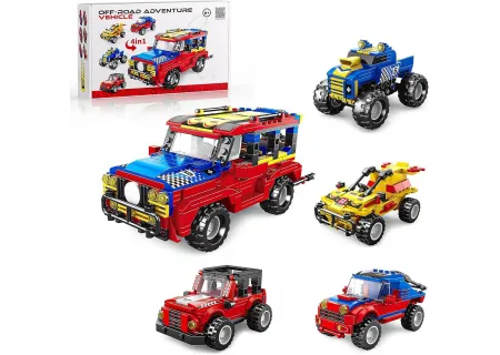 Come Alive Vehicle Blocks – Educational Building Toys for Children