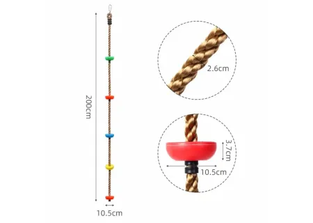 Climbing Swing Rope - Durable & Fun for Kids & Adults