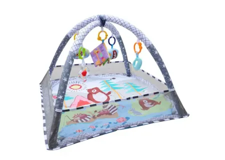 Stimulate your baby's senses & development with our activity gym! Feat