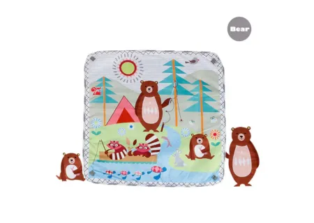 Stimulate your baby's senses & development with our activity gym! Feat