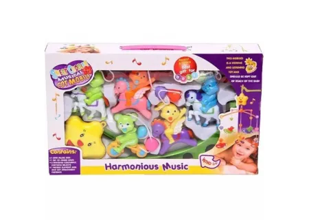 Baby Cot Musical Mobile with Soothing Sounds and Gentle Motion