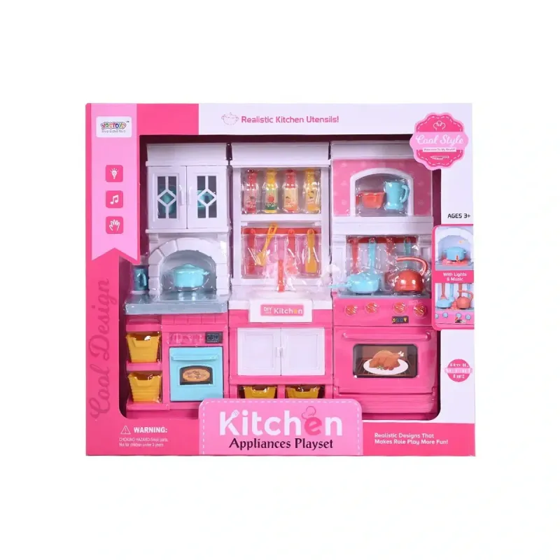 Battery Operated Kitchen Accessories | Kids Play Kitchen Set & Toys