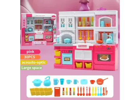 Battery Operated Kitchen Accessories | Kids Play Kitchen Set & Toys