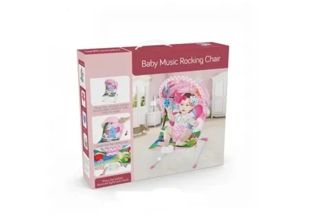 Baby Musical Rocking Chair – Pink & Blue Options