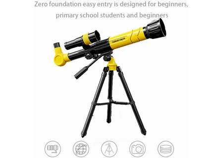 Kids Scientific Telescope – Beginner Astronomy Telescope for Young Exp