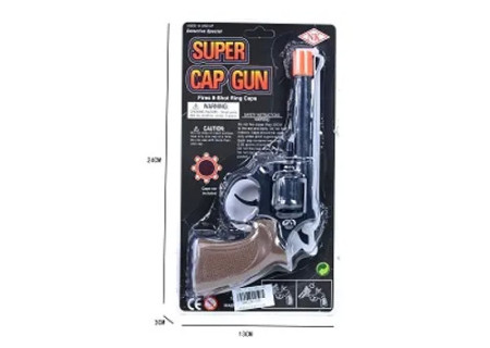 Kids Medium Super Cap Gun - Fun & Exciting Toy Gun for Outdoor Play Ca