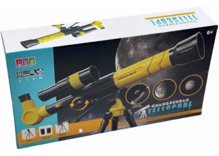 Kids Scientific Telescope – Beginner Astronomy Telescope for Young Exp