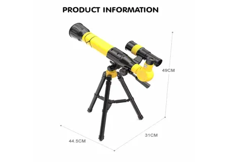 Kids Scientific Telescope – Beginner Astronomy Telescope for Young Exp