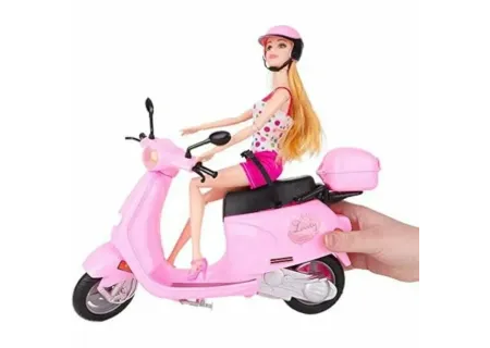 Fashion Doll with Scooter & Accessories | Playset for Kids