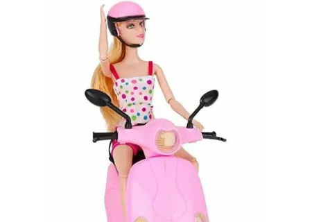 Fashion Doll with Scooter & Accessories | Playset for Kids
