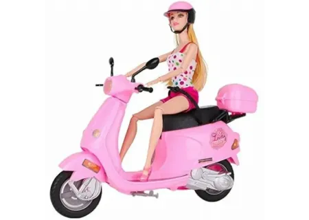 Fashion Doll with Scooter & Accessories | Playset for Kids