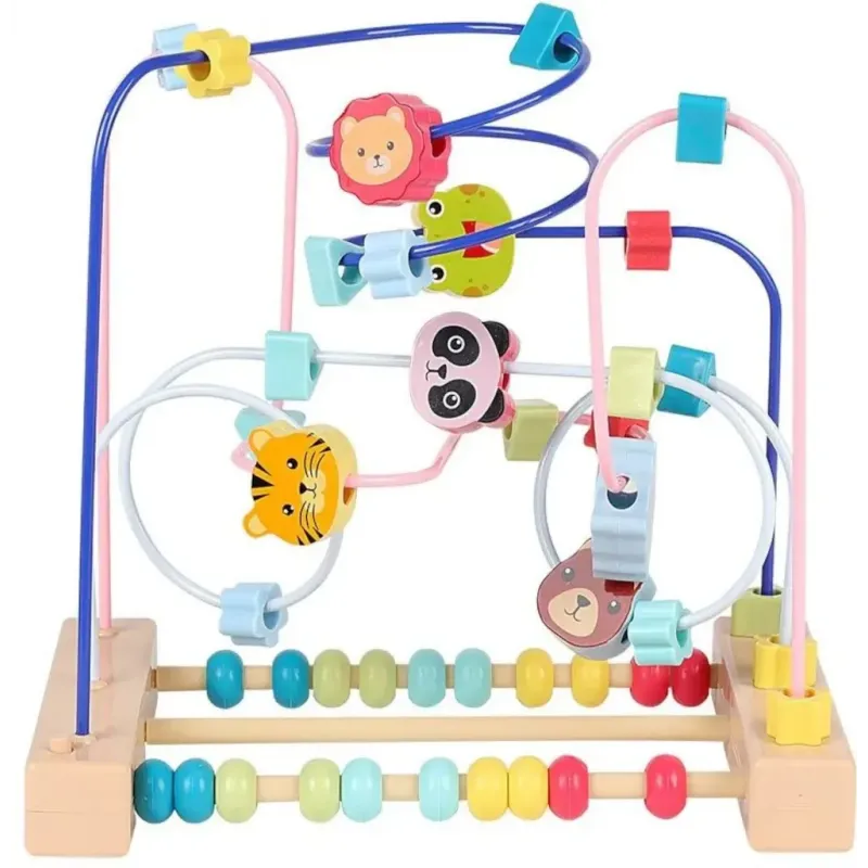 Metal Bead Roller Coaster Toy – Educational Activity for Kids Metal Bead Roller Coaster Toy – Educational Activity for Kids