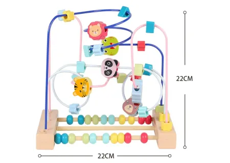 Metal Bead Roller Coaster Toy – Educational Activity for Kids