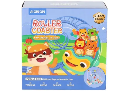 Metal Bead Roller Coaster Toy – Educational Activity for Kids