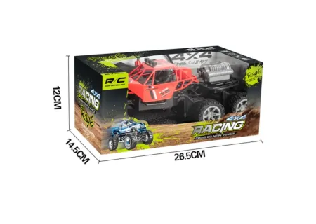 RC Racing Monster Truck with Realistic Smoke Effect – High-Speed Off-R