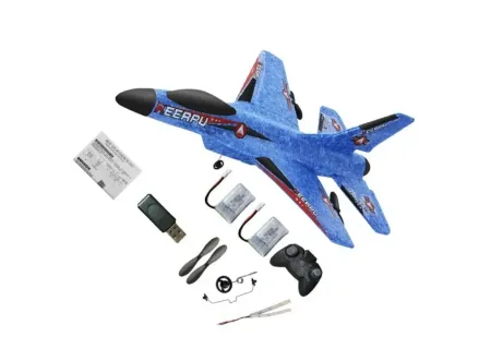 KEERPU Remote Control Foam Glider Plane – Lightweight RC Airplane for