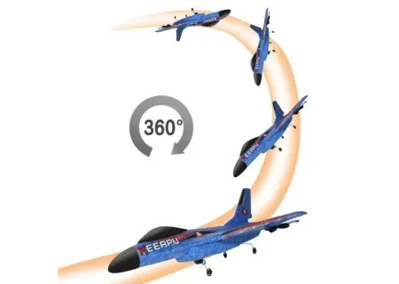 KEERPU Remote Control Foam Glider Plane – Lightweight RC Airplane for