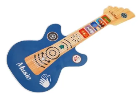 Electric Toy Guitar for Kids – Battery Operated with Sound Effects