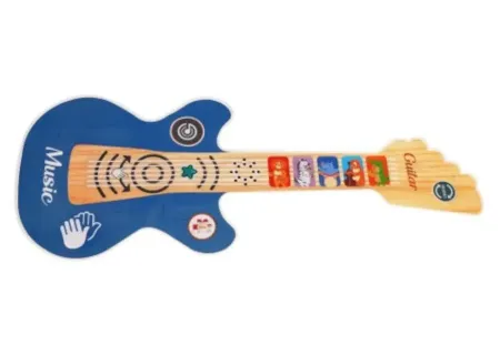 Electric Toy Guitar for Kids – Battery Operated with Sound Effects