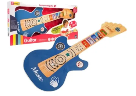 Electric Toy Guitar for Kids – Battery Operated with Sound Effects