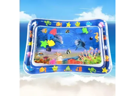 Inflatable Water Play Mat for Babies – Sensory Tummy Time Pad