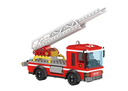 260 Piece Cogo Fire Truck - Educational Building Toy