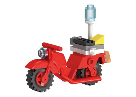 260 Piece Cogo Fire Truck - Educational Building Toy
