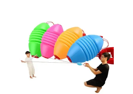 Zip Line Ball with Light - 22cm Interactive Toy