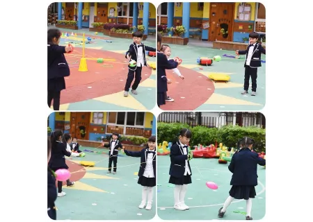Zip Line Ball with Light - 22cm Interactive Toy