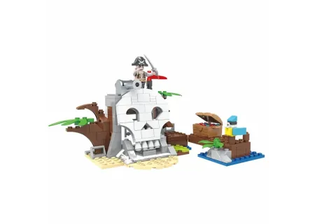 Cogo 3-in-1 Pirate Ship Building Blocks Set – 260 Pieces Construction