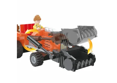 Cogo Farm Tractor Toy Set – 262 Piece Building Blocks for Boys & Girls