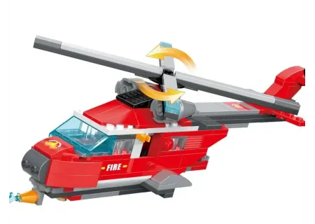 Cogo 3-in-1 Fire Rescue Blocks Set – 249pcs Building Toy for Kids