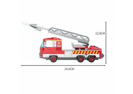 Cogo 3-in-1 Fire Rescue Blocks Set – 249pcs Building Toy for Kids