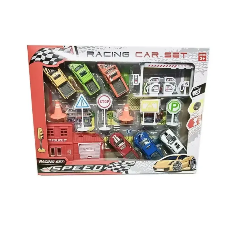 Die-Cast Speed Alloy Racing Cars & Accessories – Toy Set for Kids Die-Cast Speed Alloy Racing Cars & Accessories – Toy Set for Kids