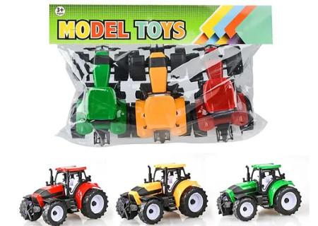 Model Tractors Toy Set
