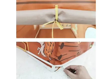 Kids Indoor/Outdoor Cabin or Hospital Tent – Fun Pretend Play