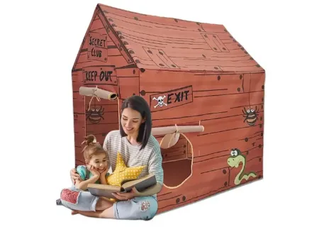 Kids Indoor/Outdoor Cabin or Hospital Tent – Fun Pretend Play