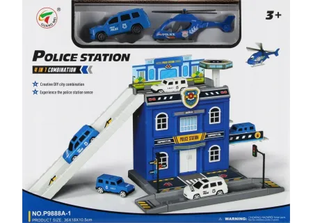 Fire, Police, Construction & City Station Playset – Assorted Toy Sets
