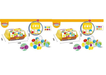 Matching Eggs Toy Set