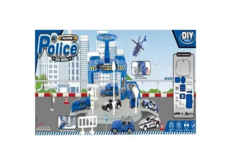 Emergency & Service Vehicle Toy Pack – 4 Assorted Types