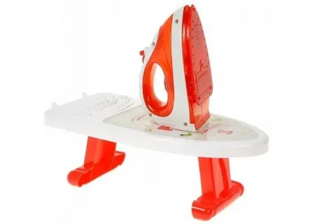 Kids' Battery Powered Iron & Ironing Board Playset with Accessories
