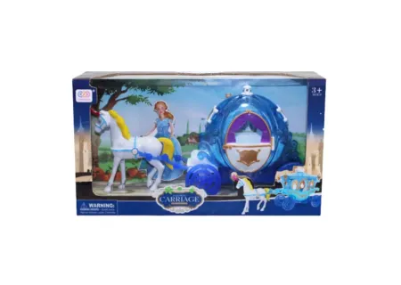 Royal Horse & Carriage Toy Set – Assorted Princess Playsets for Kids