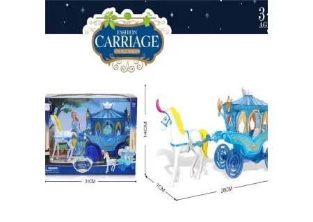 Royal Horse & Carriage Toy Set – Assorted Princess Playsets for Kids