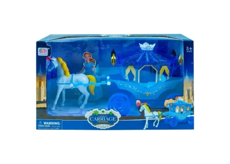 Royal Horse & Carriage Toy Set – Assorted Princess Playsets for Kids