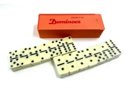 Dominoes in Container for Classic Gameplay