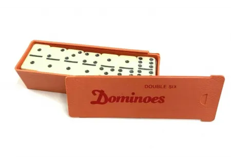 Dominoes in Container for Classic Gameplay